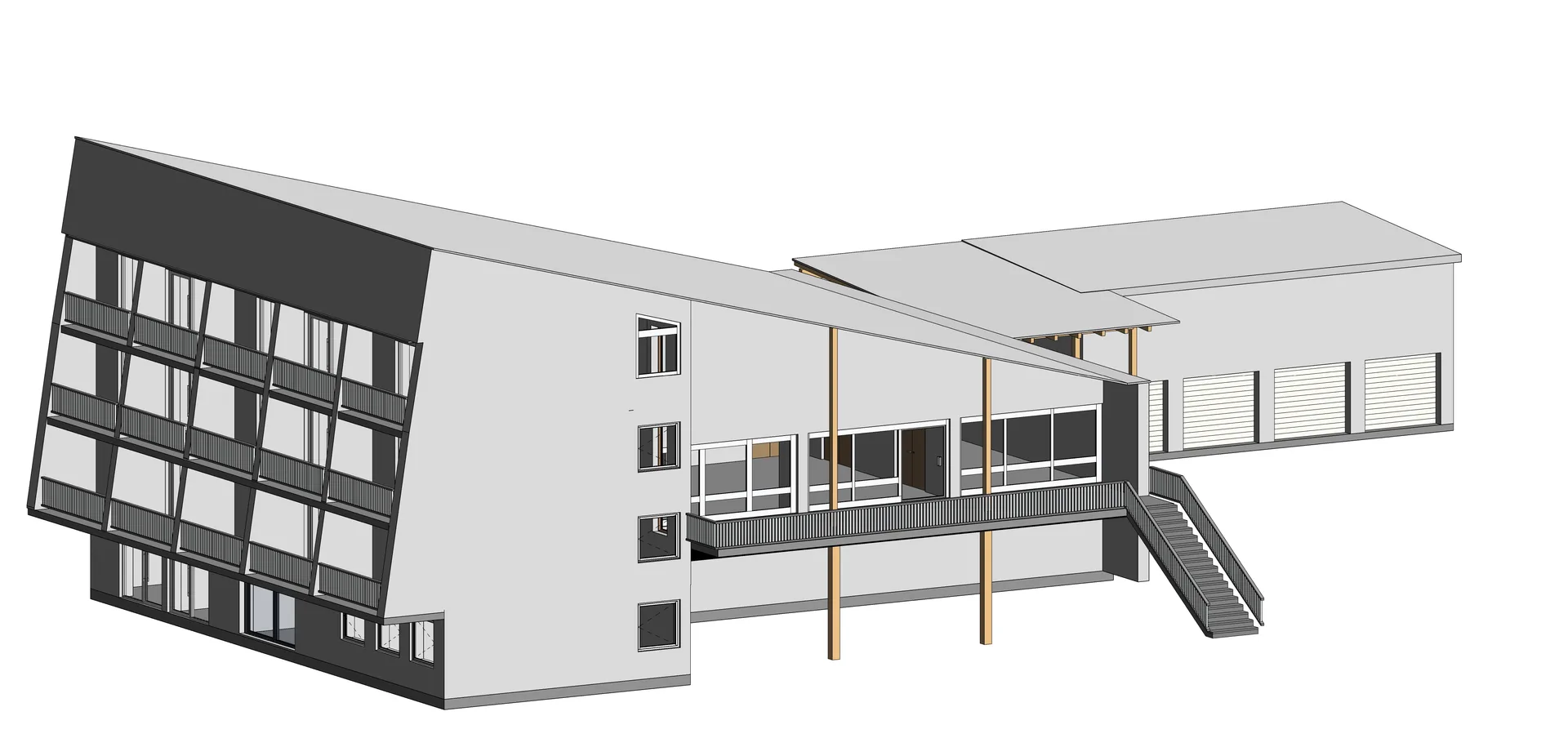 Hotel Daxstein - BIM-Modell