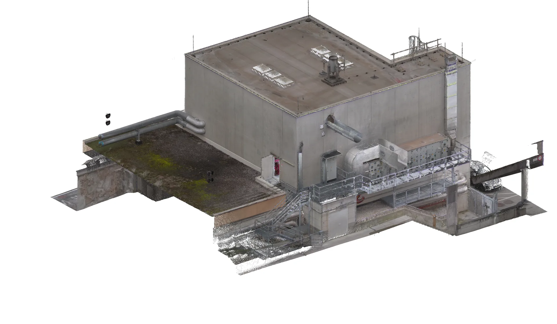 SALK Zentrale - Punktwolke