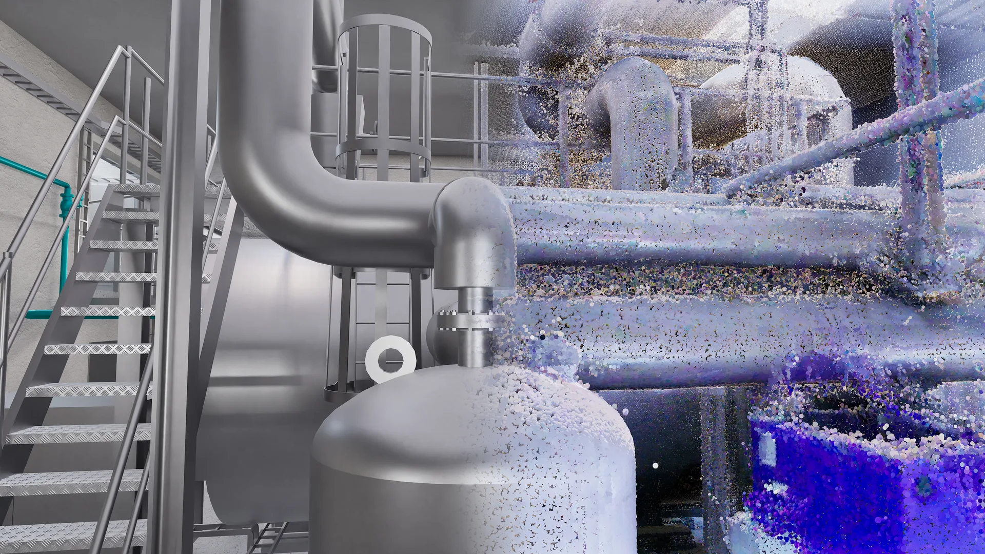 Punktwolke - Szenenansicht