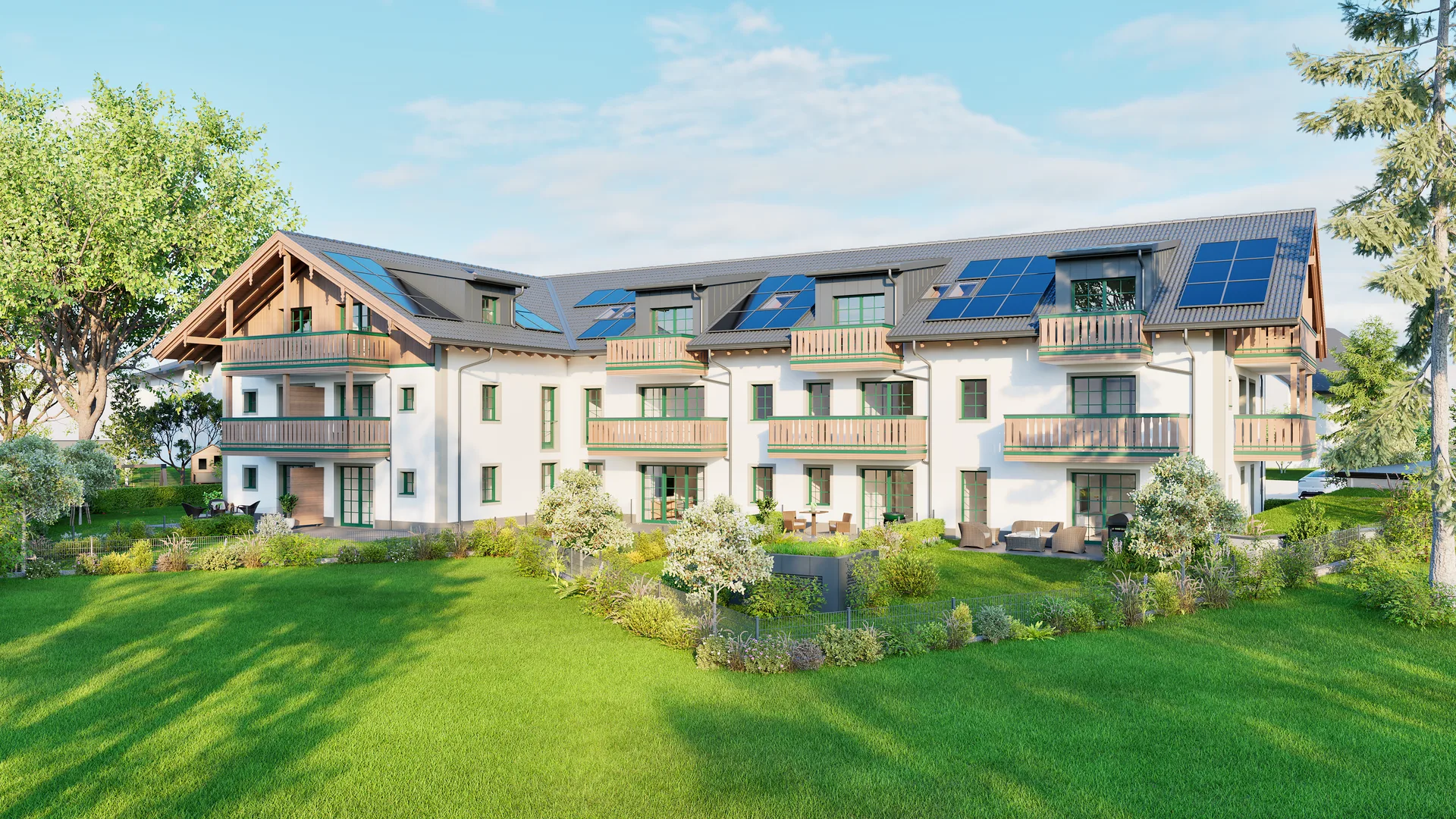 Fotorealistische Visualisierung – Wohnprojekt